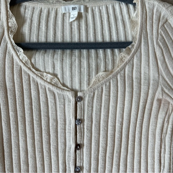 BP Nordstrom Cropped Ribbed Sweater - Picture 3 of 3